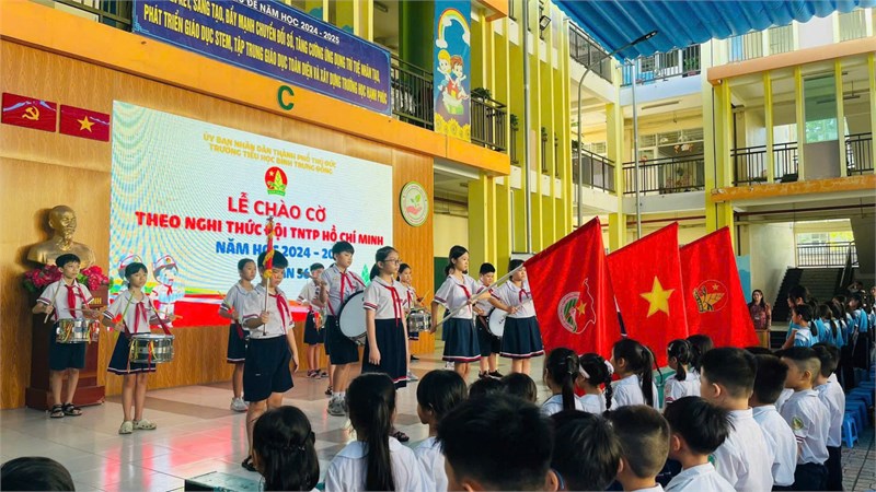 Chi đoàn Trường Tiểu học Bình Trưng Đông tổ chức Lễ phát động  Tết trồng cây đời đời nhớ ơn Bác Hồ  năm 2025 và sinh hoạt kỷ niệm 135 năm ngày sinh Chủ tịch Hồ Chí Minh (19/5/1980 - 19/5/2025).