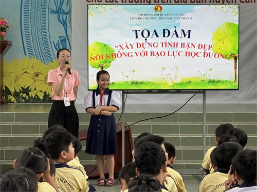 Chuyên đề  xây dựng tình bạn đẹp - nói không với bạo lực học đường 