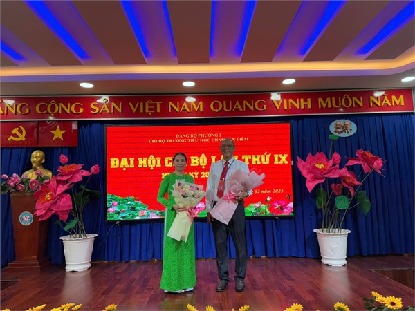 Đại hội Chi bộ trường Tiểu học Châu Văn Liêm - Nhiệm kì 2025-2027