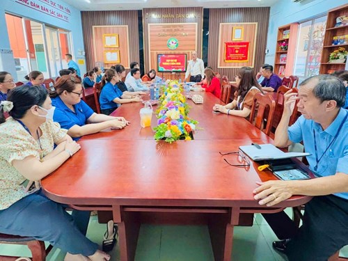Kiểm tra việc lãnh đạo, chỉ đạo thực hiện kết luận số 01-kl/tw; quy định 144-qđ/tw gắn với việc xây dựng “không gian văn hoá hồ chí minh”