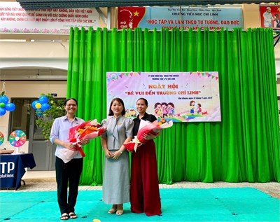 Trường Tiểu học Chí Linh hân hoan tổ chức Ngày hội  Bé vui đến trường Chí Linh 