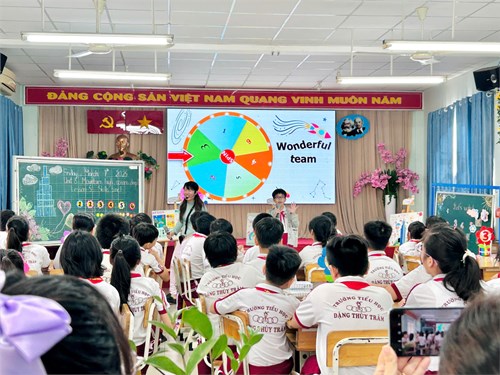 Chuyên đề  “Lớp học mở - Vận dụng dạy học STEAM vào môn Tiếng Anh lớp 5 theo chương trình GDPT 2018’’