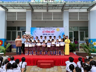 Lễ Tổng kết năm học 2024 – 2025 tại CS2 Trường Tiểu học Đặng Thùy Trâm