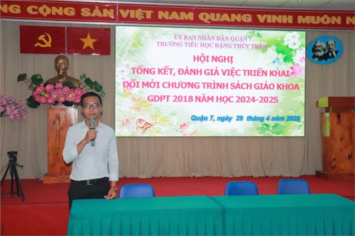 Hội nghị tổng kết, đánh giá việc triển khai đổi mới chương trình SGK theo CT GDPT 2018