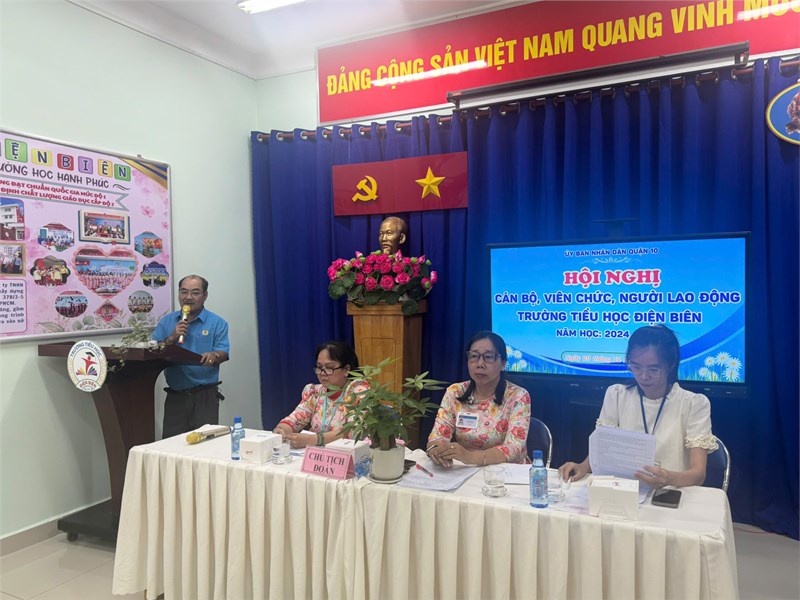 Hội nghị Cán bộ, Viên chức, Người lao động năm học 2024 - 2025.