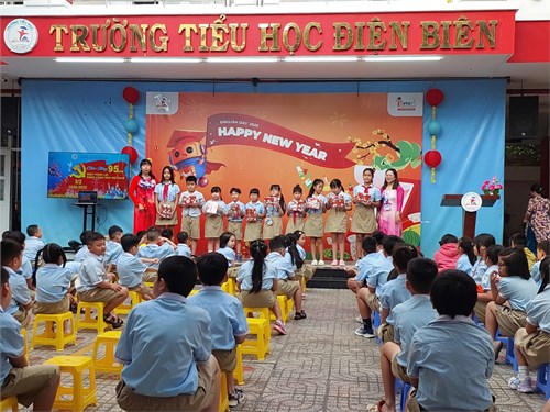 HĐTN Tuần 21 - Sinh hoạt dưới cờ: Giới thiệu các cảm xúc  - Chào mừng kỷ niệm 95 năm ngày thành lập Đảng Cộng sản Việt Nam.
