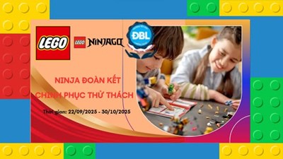 🧩🔥 Sân chơi Lego Ninjago – Hành trình của những chiến binh ninja tài năng 🔥🧩