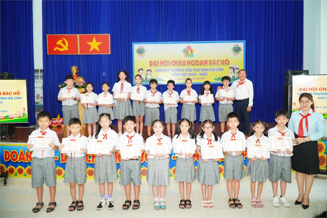 ✨ đại hội cháu ngoan bác hồ cấp liên đội, năm học 2024 – 2025 ✨