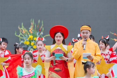 Chương trình văn nghệ lễ giỗ quốc tổ hùng vương năm 2025 tại trường tiểu học đinh bộ lĩnh