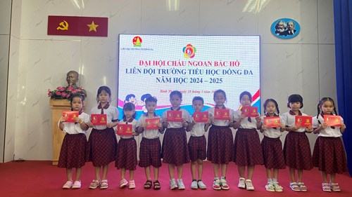 Tổ chức Đại hội Cháu ngoan Bác Hồ - Tuyên dương gương học sinh tiêu biểu