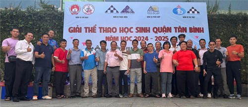 Tham gia giải Thể dục thể thao cấp Quận. Năm học 2024 - 2025
