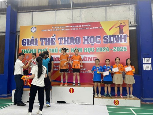 Giải Thể thao học sinh thành phố Thủ Đức năm học 2024-2025 (môn Cầu lông)