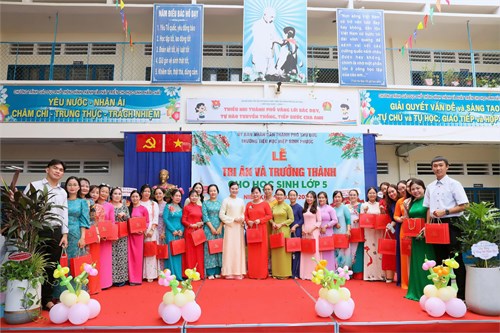 Lễ Tri ân và Trưởng thành dành cho học sinh khối lớp 5, niên khóa 2020–2025