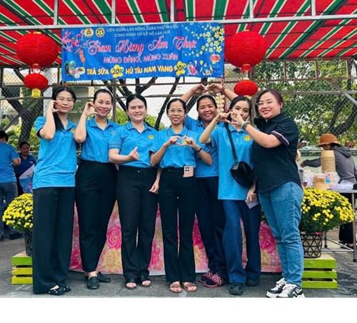 Hội chợ ẩm thực mừng xuân ất tỵ 2025