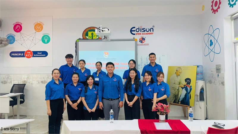 Sinh hoạt chủ điểm tháng Thanh niên năm 2025
- Chủ đề: “Tuổi trẻ Thành phố Hồ Chí Minh tự hào, vững tin theo Đảng”