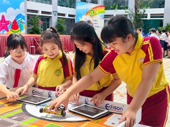 Ngày hội STEM năm 2025 tại Trường Tiểu học Hồ Văn Huê