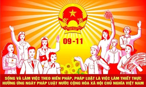 Chào mừng 78 năm Ngày Pháp luật Nước Cộng Hòa Xã Hội Chủ Nghĩa Việt Nam (9/11/1946 - 9/11/2024)