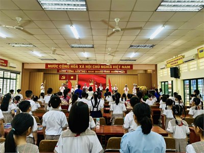 🌷🌷🌷Đại hội Cháu ngoan Bác Hồ năm học 2024-2025 🌟🌟🌟
💫💫💫Hưởng ứng tích cực chiến dịch “Em là chiến sĩ giải phóng quân Thành phố Bác Hồ”💫💫💫