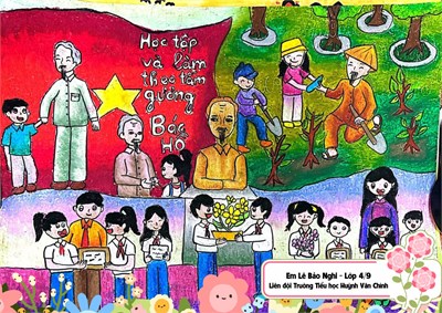 🖌️🖌️🖌️Hưởng ứng cuộc thi Vẽ tranh “Bác Hồ với thiếu nhi - Thiếu nhi với Bác Hồ”🌻🌻🌻