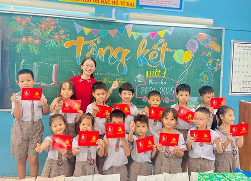🎉🎉🎉 Ngày 26/5/2025, Trường Tiểu học Huỳnh Văn Chính tổ chức Tổng kết năm học 2024-2025 dành cho các em học sinh từ khối lớp 1 đến khối lớp 5.