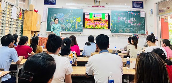 Họp phụ huynh cuối năm học 2024 - 2025