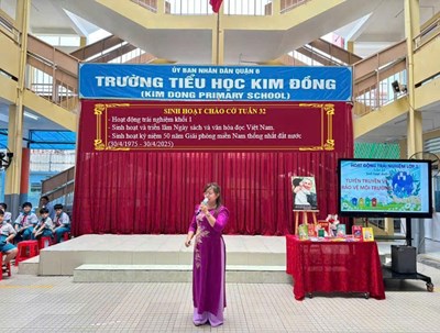Sinh hoạt chào cờ tuần 32