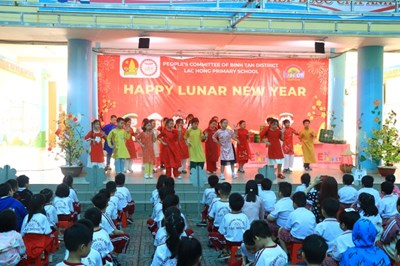 Ngày 17/1/2025, Liên đội phối hợp với Trung Tâm Anh Ngữ Rainbow tổ chức Ngày Hội tiếng Anh cho toàn thể học sinh trường