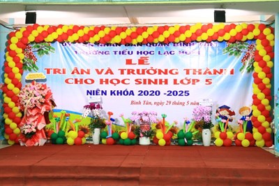 Lễ tri ân và trưởng thành cho học sinh lớp 5 niên khóa 2020 - 2025