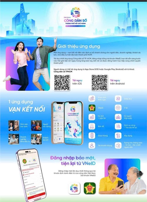 Ứng dụng công dân số Thành phố Hồ Chí Minh