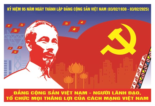 Kỷ niệm 95 năm ngày thành lập đảng cộng sản việt nam (3/2/1930 - 3/2/2025).