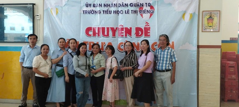 Chuyên đề  Ăn trưa cùng con  - Học sinh khối 4 - 5