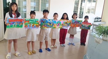 Cuộc thi vẽ tranh “Sáng kiến bảo đảm trật tự trường học về phòng chống bạo lực học đường và phòng ngừa lao động trẻ em trái pháp luật” lần II năm 2025 của Trường Tiểu học Lê Văn Tám