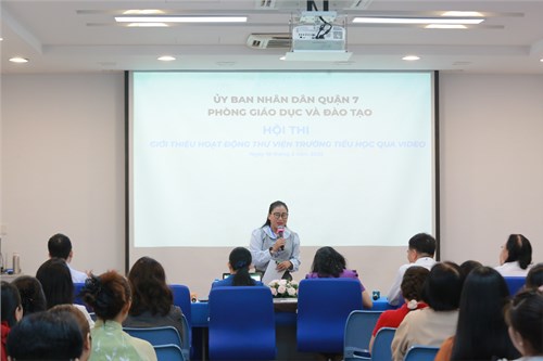 Hội thi giới thiệu thư viện trường tiểu học bằng video