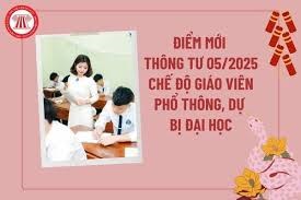 Bộ Giáo dục và Đào tạo (GDĐT) ban hành Thông tư số 05/2025/TT-BGDĐT ngày 7/3/2025 quy định chế độ làm việc đối với giáo viên phổ thông, dự bị đại học (Thông tư số 05).