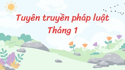 Trường Tiểu học Lương Thế Vinh tuyên truyền phổ biến giáo dục pháp luật tháng 01/2025