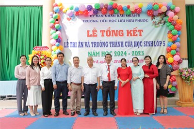 Lễ tổng kết năm học 2024-2025