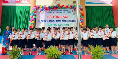 Lễ Tri ân và trưởng thành của học sinh lớp 5 năm học 2024 - 2025