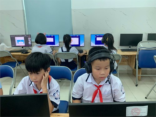 Hội thi đấu trường vioedu cấp thành phố tại trường tiểu học lý tự trọng