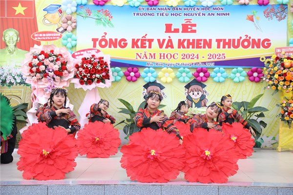 Lễ tổng kết & khen thưởng năm học 2024 – 2025 trường tiểu học nguyễn an ninh