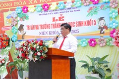 Lễ tri ân và trưởng thành dành cho học sinh khối 5 niên khóa 2020 – 2025