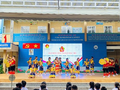 🌻 ĐẠI HỘI CHÁU NGOAN BÁC HỒ CẤP TRƯỜNG NĂM HỌC 2024 – 2025 🌻 
🌻 Nhằm lập thành tích thi đua chào mừng 50 năm ngày giải phóng miền Nam thống nhất đất nước (30/04/1975 – 30/04/2025), kỷ niệm 94 năm ngày thành lập Đoàn TNCS Hồ Chí Minh (26/03/1931 – 26/03/2025).