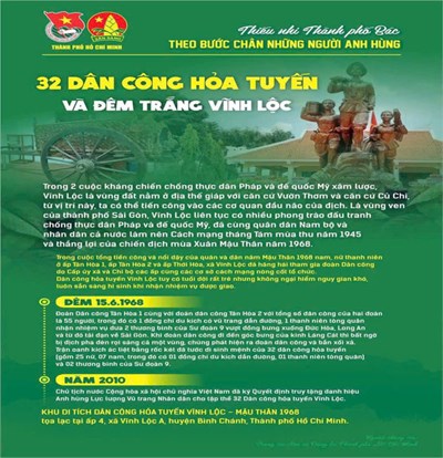 🇻🇳🇻🇳 SINH HOẠT CHỦ ĐỀ THEO BƯỚC CHÂN NHỮNG NGƯỜI ANH HÙNG - 32 DÂN CÔNG HOẢ TUYẾN VÀ ĐÊM TRĂNG VĨNH LỘC CHÀO MỪNG KỶ NIỆM 50 NĂM NGÀY GIẢI PHÓNG MIỀN NAM, THỐNG NHẤT ĐẤT NƯỚC (30/4/1975 - 30/4/2025) 🇻🇳🇻🇳
         🌻 Sáng ngày 17/3/2025, Liên đội Trường Tiểu học Nguyễn Khuyến thực hiện sinh hoạt Theo bước chân những người anh hùng cho đội viên, học sinh.