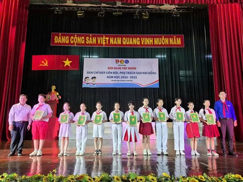 Hội nghị Tập huấn 
Ban chỉ huy Liên đội, phụ trách sao nhi đồng 
Năm học 2024 - 2025