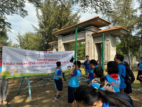 Hoạt động cụm thi đua số 3 - Năm học: 2024 - 2025
Hoạt động  Giờ ra chơi trải nghiệm 