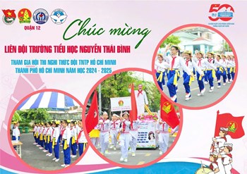 Hội thi nghi thức đội và liên hoan tiếng kèn đội ta năm học 2024-2025