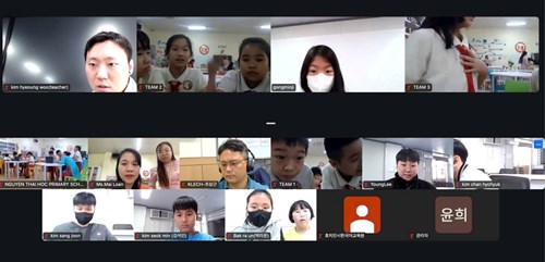 TRƯỜNG TIỂU HỌC NGUYỄN THÁI HỌC Tiếp tục thực hiện chương trình “Trường học kết nối” và thúc đẩy hợp tác quốc tế