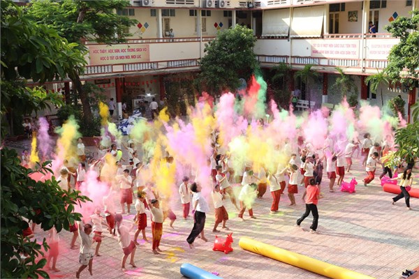 Lễ hội sắc màu – Lửa trại truyền thống - dấu ấn Lễ tri ân và trưởng thành cho học sinh Khối 5 - niên khoá 2020-2025