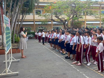 Lễ phát động cuộc thi  Sáng kiến bảo đảm trật tự trường học về phòng chống bạo lực học đường và phòng ngừa lao động trẻ em trái pháp luật  lần II năm 2025 trong Ngành Giáo dục và Đào tạo Quận 7