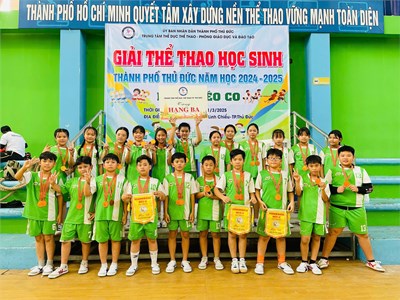 Đội kéo co trường th nguyễn văn tây tham gia giải thể thao hs tp thủ đức năm học 2024-2025. đạt được thành tích: huy chương đồng 3 nội dung nam 380kg, nữ 360kg và hỗn hợp nam nữ 350kg