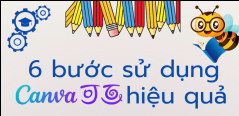 6 bước sử dụng Canva hiệu quả